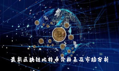 最新区块链比特币价格表及市场分析