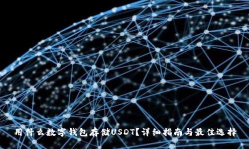 用什么数字钱包存储USDT？详细指南与最佳选择