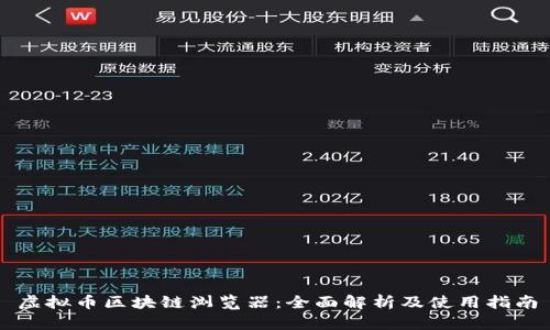 虚拟币区块链浏览器：全面解析及使用指南