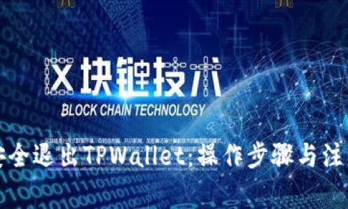 如何安全退出TPWallet：操作步骤与注意事项