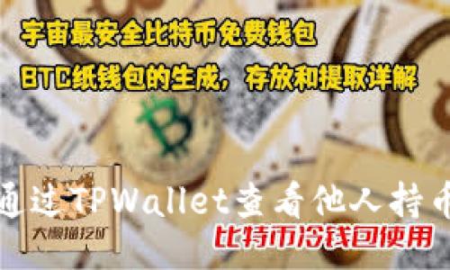 如何通过TPWallet查看他人持币信息